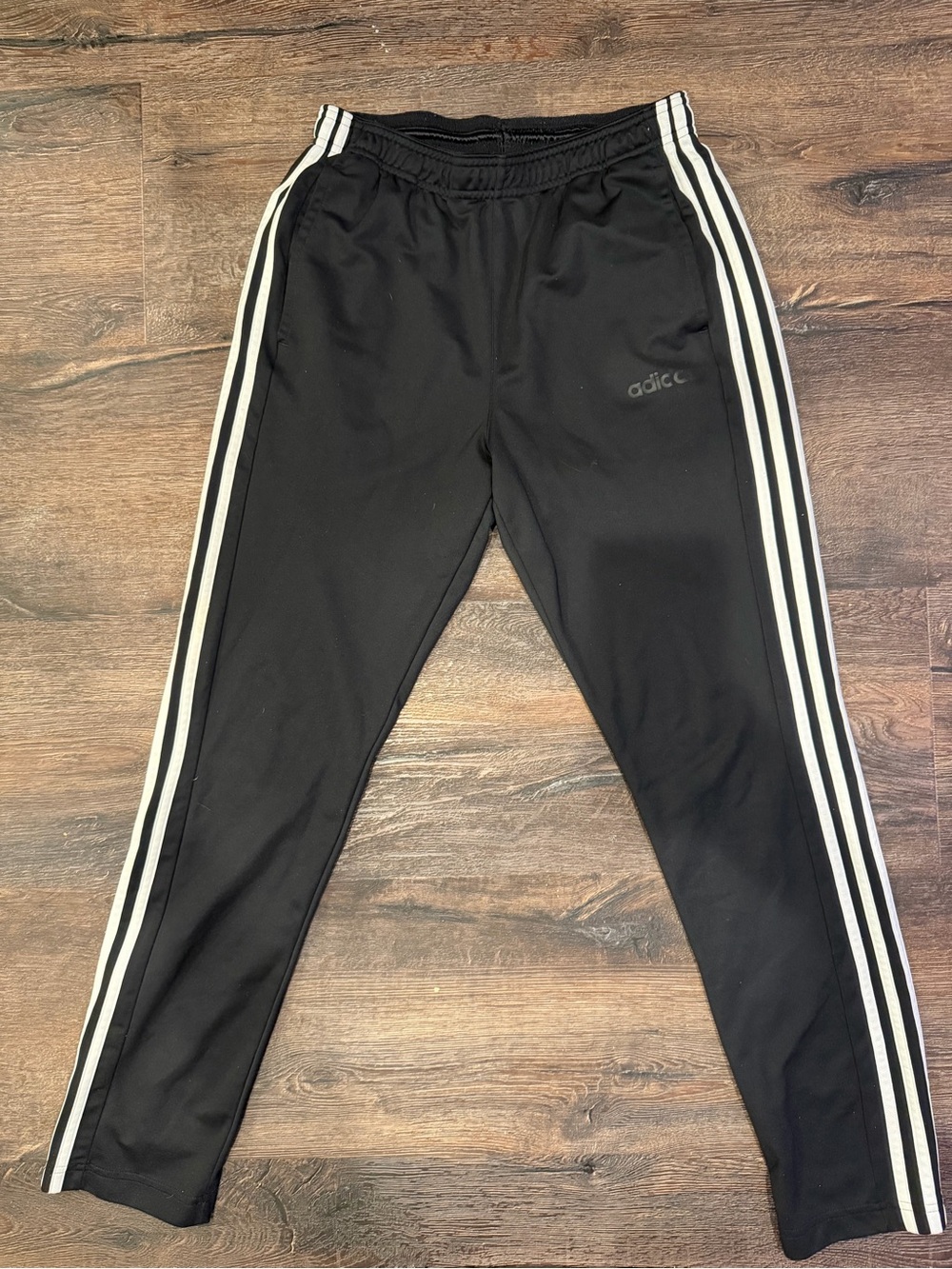 Adidas Originals Classic 3-Stripe Track Pants Black Size M AD4011